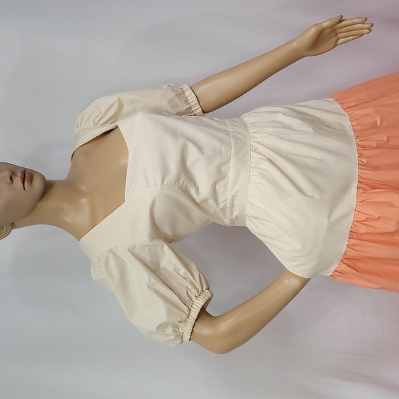 ENGLISH Factory Colorblock Midi Dress - Picture 6 of 15